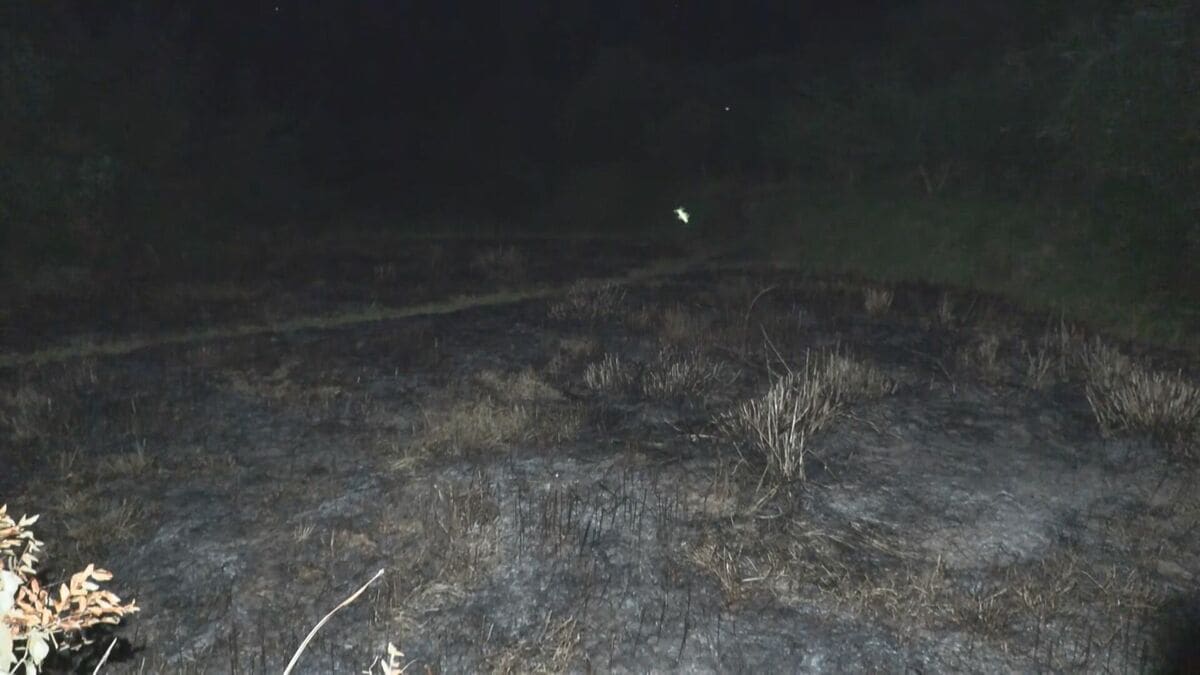 畑で全身が焼けた男性見つかる　娘が発見し通報、現場で死亡確認　鹿児島市