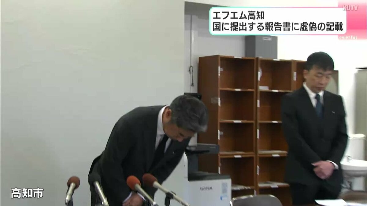 内部通報で発覚…国に提出する報告書に虚偽の記載　エフエム高知