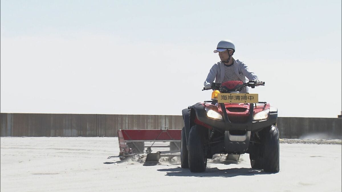 素足で歩ける砂浜を次世代へ 自動車メーカーの技術を活用し清掃活動 地元の保育園や小中学生約250人が参加 愛知･田原市