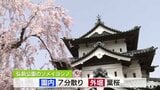 見頃は「遅咲きの桜」弘前さくらまつり開幕　感染対策も緩和「コロナ前に戻ってきたのを実感」|TBS NEWS DIG