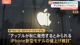 アップルがiPhoneの新型モデルの値上げを検討 理由は新機能の追加やデザインの変更など|TBS NEWS DIG