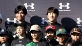 ロッテ・藤原恭大＆広島・小園海斗が野球教室で約60人の子どもたちに熱血指導|TBS NEWS DIG