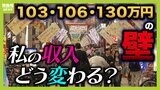 【１０６万円の壁】超えれば手取り激減？壁がなくなったら...損か得か？　どうなる私の収入『徹底試算』【１０３万円だけじゃない年収の壁】|TBS NEWS DIG