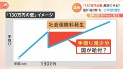 「年収130万円の壁」を国が“穴埋め給付”？政府内で意見割れる　総理周辺「独身の人に理解を得られるか」| TBS CROSS DIG with Bloomberg