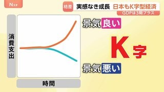 「ボーナス多かった」高額消費の一方で「節約に」 GDP3期連続のプラス成長も専門家が指摘する二極化「K字型経済」とは| TBS CROSS DIG with Bloomberg