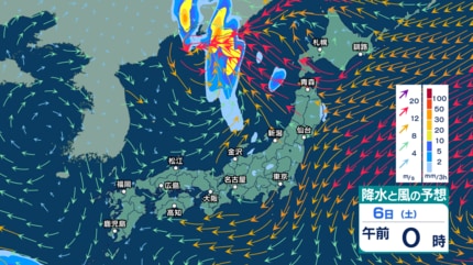 今後の雨風 】西日本では4日夜から再び激しい雨の恐れも 東・北日本