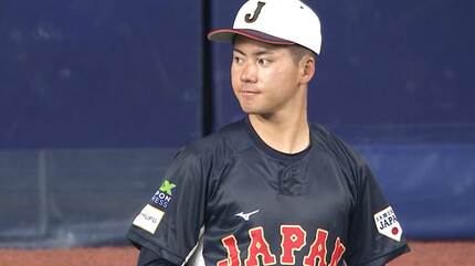 金丸夢斗　侍ジャパン　ユニフォーム 侍ジャパン 金丸夢斗 オーセンティックユニフォーム プロコレ 中日