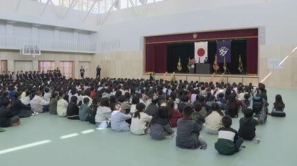 AIで校歌を作詞作曲！ 地域住民から集めたキーワードをもとに… 小室
