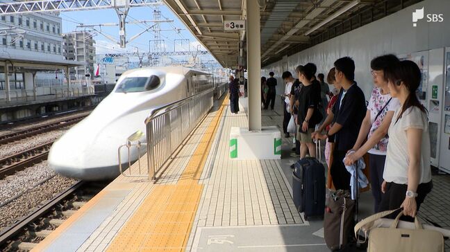 お盆休み最終日 JR静岡駅はUターンラッシュ 午後に混雑のピーク=静岡|TBS NEWS DIG