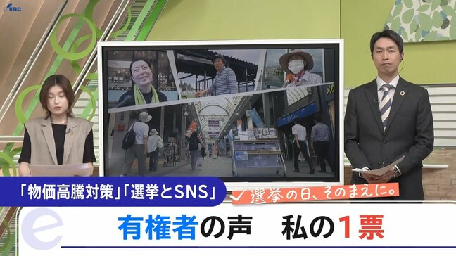参院選について聞く「私の1票」　「物価高騰」「コメ政策」どう受け止める？　SNSの存在は？　県庁所在地・盛岡市と山林火災被災地・大船渡市の有権者の声　岩手|TBS NEWS DIG