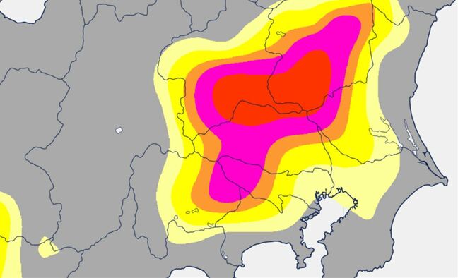 関東甲信　17日昼過ぎ～夜のはじめ頃に雷を伴った激しい雨の所も　警報級の可能性も【発雷確率シミュレーション】|TBS NEWS DIG