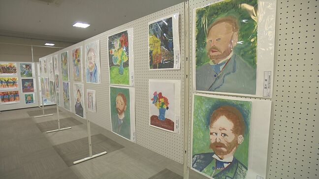 子どもたちが世界的な画家・ゴッホの名作を模写 本物そっくりの力作が勢ぞろい コンクールの表彰式|TBS NEWS DIG