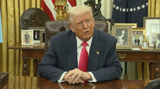 トランプ大統領 メキシコ・カナダの関税猶予は「短期的な中断」 12日からの鉄鋼・アルミニウム関税は予定通り発動の姿勢|TBS NEWS DIG