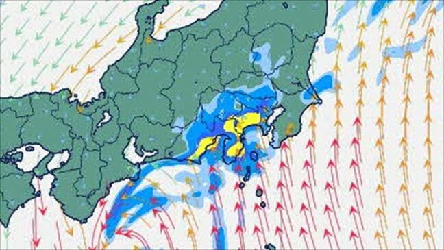 関東甲信地方　３１日夜から１日午前中にかけ線状降水帯の可能性|TBS NEWS DIG