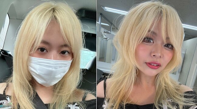 【 エルフ・荒川 】　メイク前→メイク後　ビフォーアフター写真に反響　「ほんまのエルフ」「やっぱ可愛いは世界救うんですよ」|TBS NEWS DIG