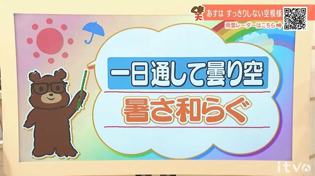 29日(水・祝)は瀬戸内側中心に一日を通して曇り空 暑さは和らぐ見込み 愛媛|TBS NEWS DIG