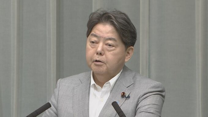 【速報】林官房長官「米国政府と緊密に連携」　トランプ米大統領が北朝鮮・金正恩総書記との年内会談に意欲