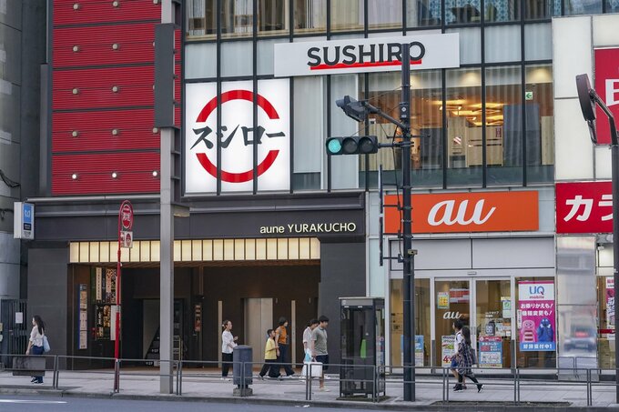 「スシロー」のF&LCO株が大幅高、通期営業益を上方修正-米国1号店も