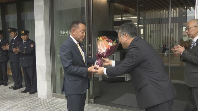 「美祢のいいところを伸ばす」山口県美祢市長選で再選　篠田市長が二期目の抱負　|　山口のニュース・天気・防災｜tys NEWS｜ｔｙｓテレビ山口