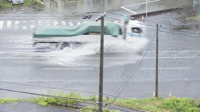 【速報】秋田県に「記録的短時間大雨情報」　秋田市西部付近で1時間に約110ミリの猛烈な雨　災害警戒|TBS NEWS DIG