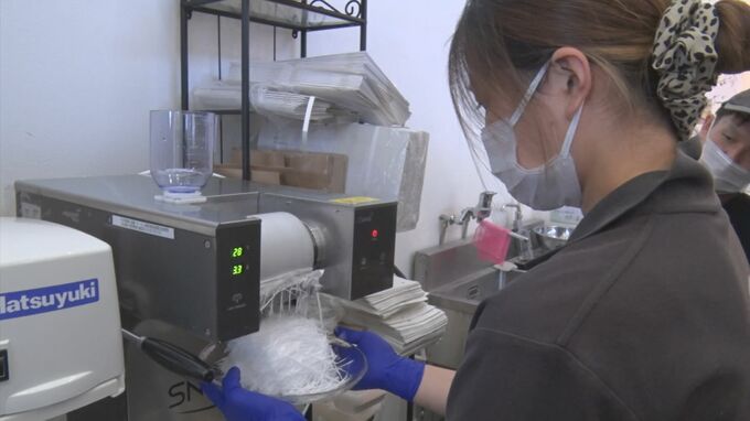 「頭がキーンとならない」しかも「氷を使わない」…謎のかき氷が新発売、正体は？|TBS NEWS DIG