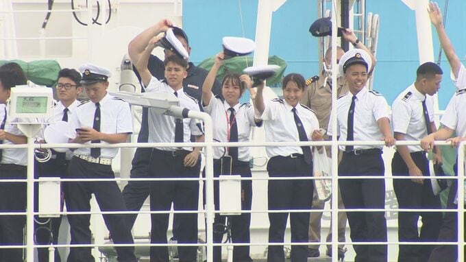 40日間の実習でマグロはえ縄漁　沖縄水産高校の実習生53人が大海原へ|TBS NEWS DIG