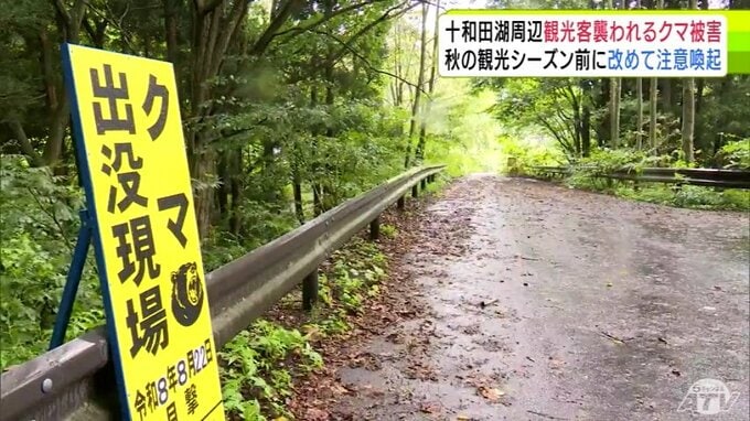 十和田湖周辺を散策の外国人観光客が襲われたクマ被害「大変重く受け止めております」十和田市 櫻田百合子 市長　秋の観光シーズンに向け観光客への注意喚起・対策強化をしていく考え示す|TBS NEWS DIG