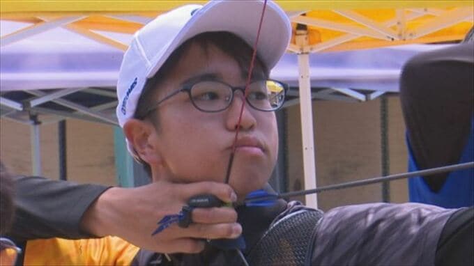 高校総体2日目　アーチェリー　男子個人の決勝は甲府一高同士の対決　山梨|TBS NEWS DIG