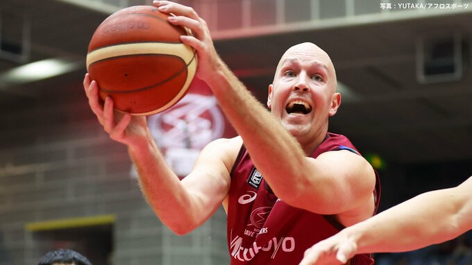 【バスケ】B1史上初 ！ 今季で引退ファジーカスが個人通算3500ディフェンスリバウンド達成|TBS NEWS DIG