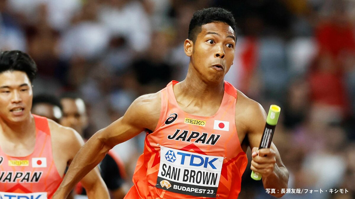 男子4x100mリレー 日本5位で惜しくもメダル届かずバトンパスで痛恨