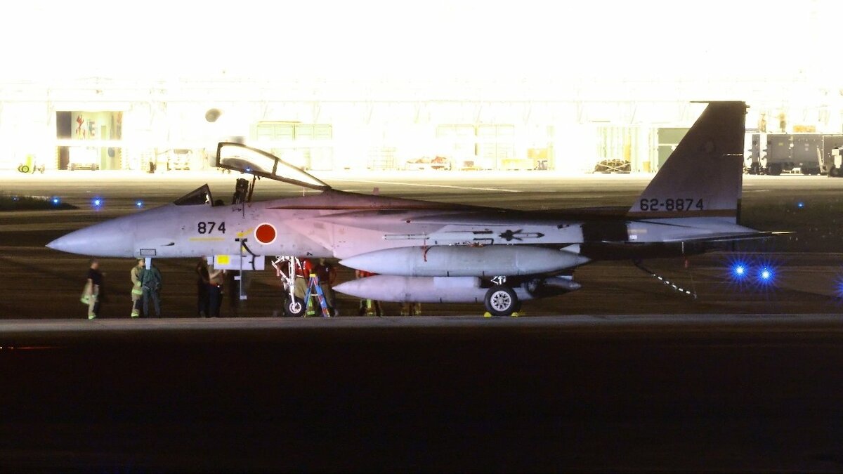 航空自衛隊のF-15戦闘機にまた油圧系統の不具合　深夜に米軍嘉手納基地に緊急着陸