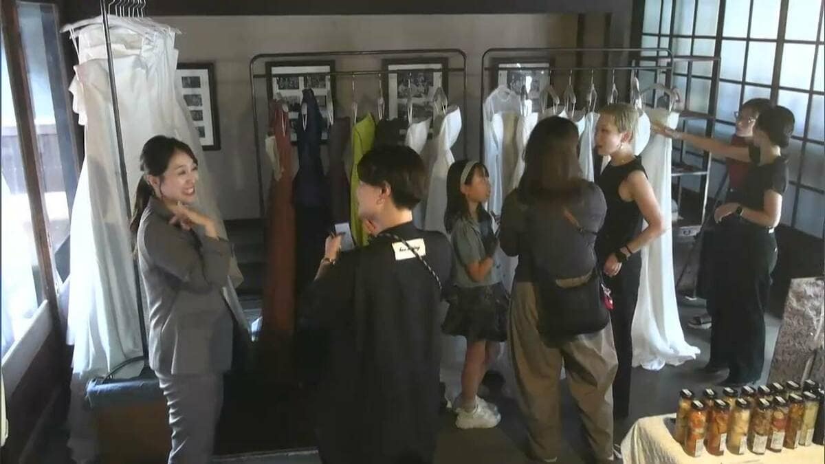 倉敷美観地区で結婚式の体験　パリコレデザイナーのウエディングドレスで前撮り体験も【岡山】