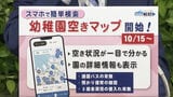 「保育園と同じように幼稚園も選択肢に」福岡市が幼稚園の空き状況をスマホで確認できるサービスを開始|TBS NEWS DIG