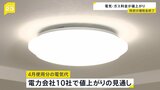 政府の“補助金”終了へ　4月の電気・ガス代が全社で値上がり　平均家庭で東京電力309円増、東京ガス139円増の見通し|TBS NEWS DIG