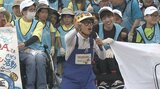 さかなクンと車いすの子どもたちがビーチの清掃活動 大分 | 大分のニュース|OBS NEWS|大分放送