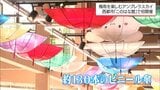 梅雨を楽しむ! 色とりどりの傘で天井を彩る「アンブレラスカイ」 西都原ガイダンスセンター「このはな館」で6月末まで | MRTニュース | MRT宮崎放送