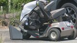 県道で軽トラックと衝突 シニアカーの94歳男性が重体 山梨 | 山梨のニュース | UTYテレビ山梨