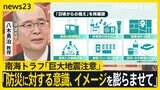 今できる備えは? 南海トラフ「巨大地震注意」、筑波大・八木教授「防災に対する意識、イメージを膨らませて」【news23】|TBS NEWS DIG