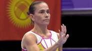 体操女子種目別 跳馬 51歳・チュソビチナが13.199の5位、“レジェンド”の演技に会場からは大歓声と大きな拍手【アジア大会】 |TBS NEWS DIG