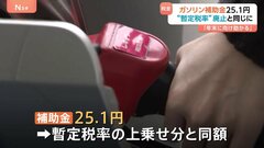 「年末に向け、助かる」ガソリン補助金増額 暫定税率と同額の25.1円に　代わりの財源も結論出ておらず、政府与党で今後検討| TBS CROSS DIG with Bloomberg