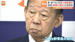 自民派閥の裏金事件めぐり処分検討が本格化　二階元幹事長の処分は？| TBS CROSS DIG with Bloomberg