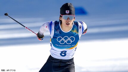 男子10kmフリー、山﨑大翔が30位、廣瀬33位、馬場35位 王者・クレボが