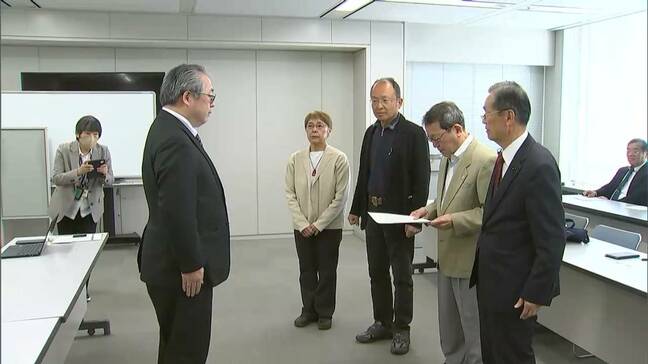 高松空港の「特定利用空港」指定の撤回求めて市民団体が県に申し入れ【香川】|TBS NEWS DIG