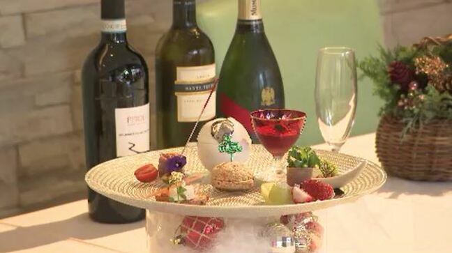 「お酒と一緒にゆったりとした時間を」長野に初お目見え クリスマス限定で「イブニングハイティー」国産牛の炭火焼などコース仕立ての料理とシャンパンの飲み放題がポイント|TBS NEWS DIG