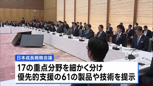政府、AIや半導体など「重点61品目」を選定し優先支援へ 「AIロボット」20兆円市場目標に行程表素案示す 日本成長戦略会議|TBS NEWS DIG