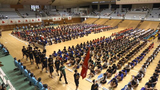 いよいよ開幕！　県高校総体 総合開会式に集う高校アスリートたち|TBS NEWS DIG