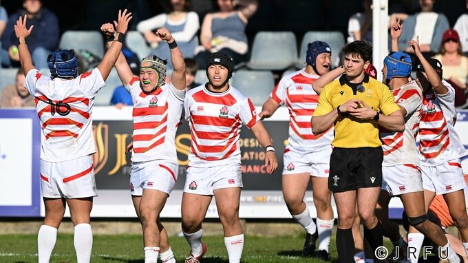 【ラグビー】高校日本代表　ラグビーの母国でＵ１９イングランド代表に歴史的初勝利！　後半、ロケティ・ブルースネオル主将の３トライで粘るイングランドを振り切る【スポーツの魅力】|TBS NEWS DIG