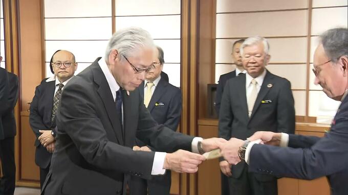 前総務部長の宮城嗣吉氏が副知事に就任　沖縄|TBS NEWS DIG