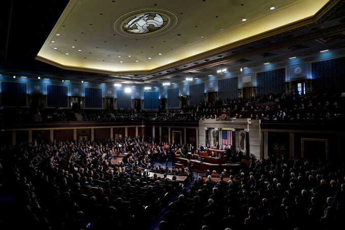 米下院議長、トランプ大統領に３月４日の議会演説を要請