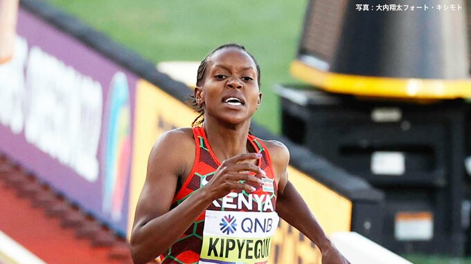 女子1500m決勝 世界女王キピエゴンが圧巻の走りで連覇！ ぶっちぎりのスパートでライバル対決制す【世界陸上ブダペスト】|TBS NEWS DIG